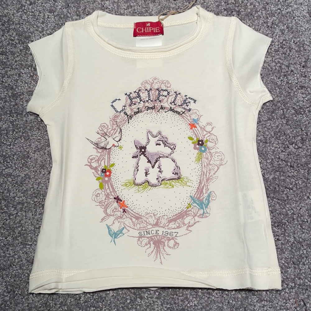 New Chipie Girls Logo Tee